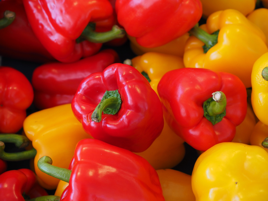 Sweet Peppers Background